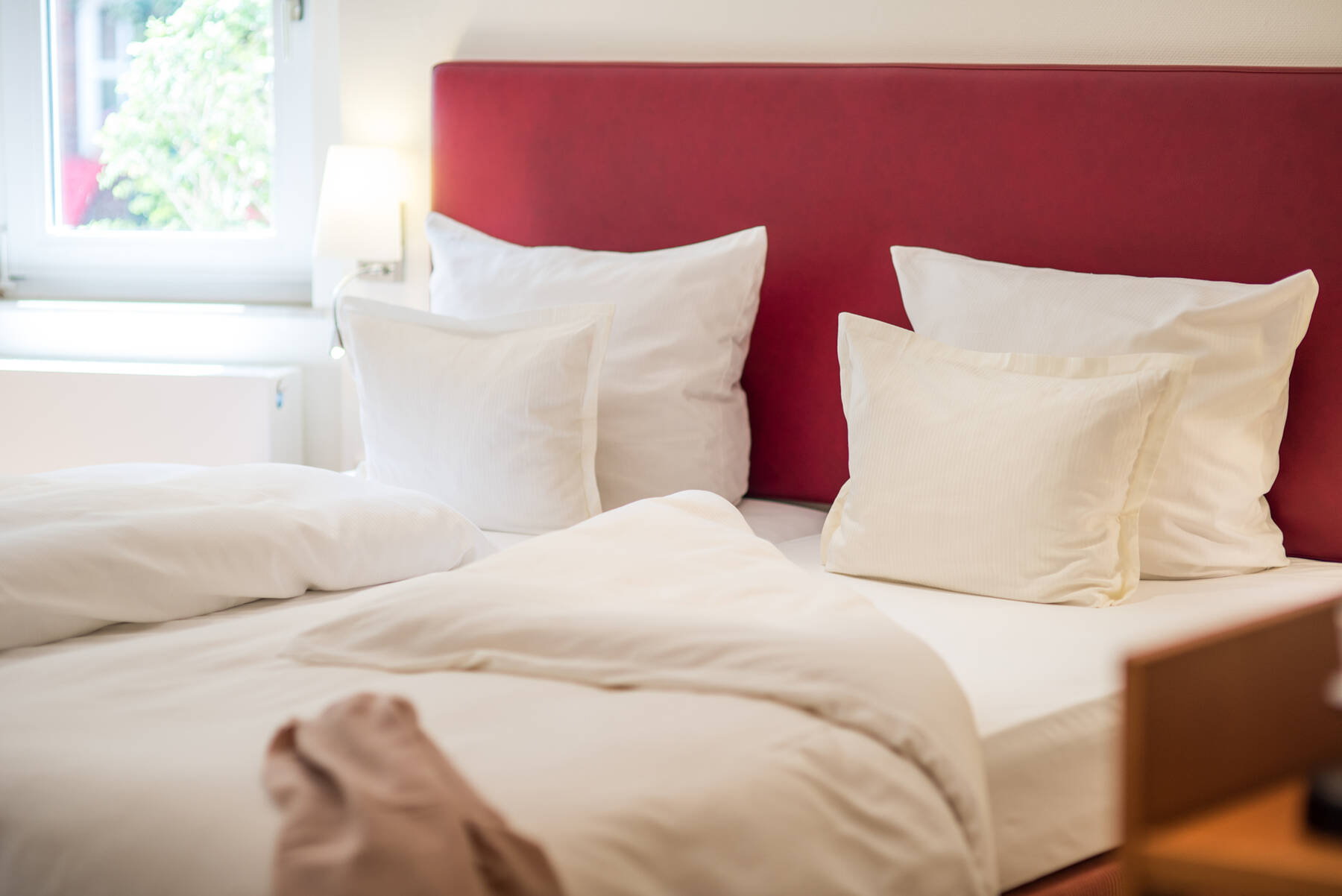 Gemütliches Superior-Zimmer cosy im Boutiquehotel Tides in Norden, Ostfriesland