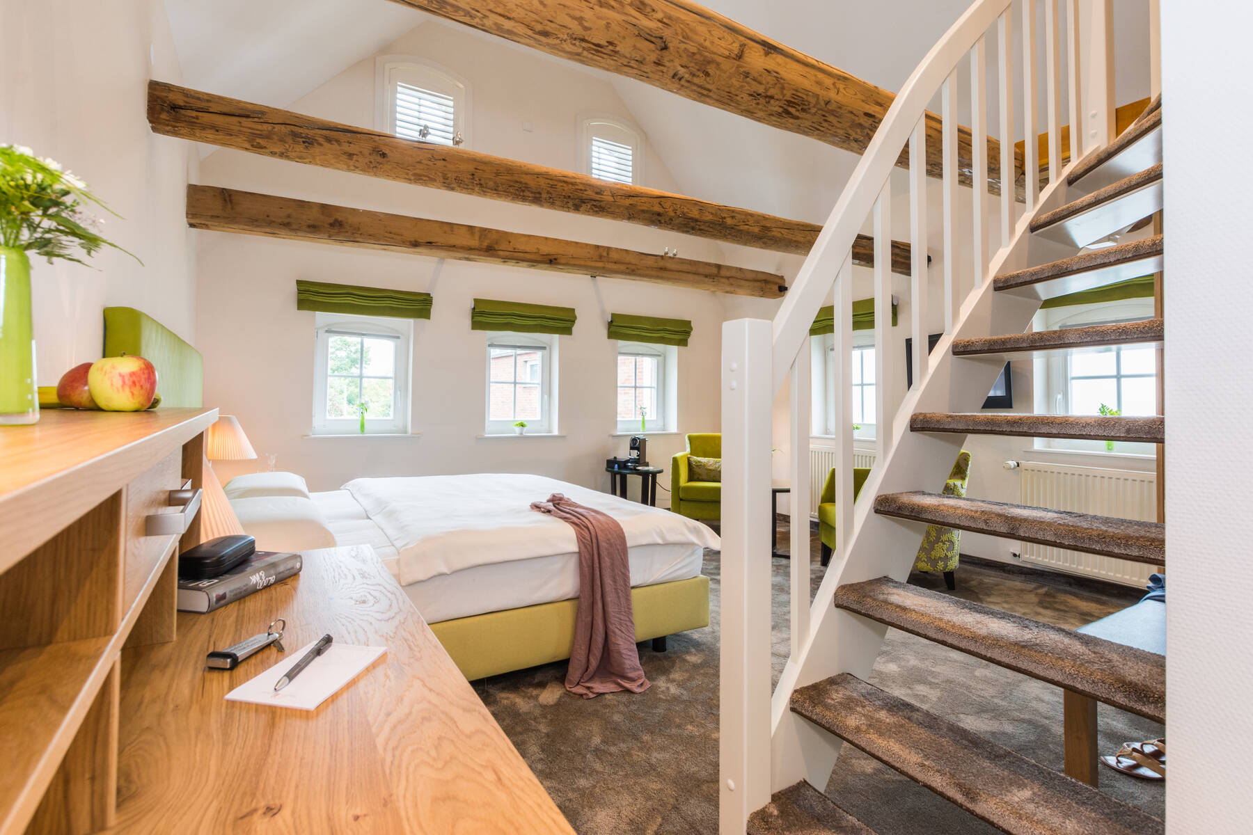 Junior-Suite flora im Boutiquehotel Tides in Norden an der Nordsee
