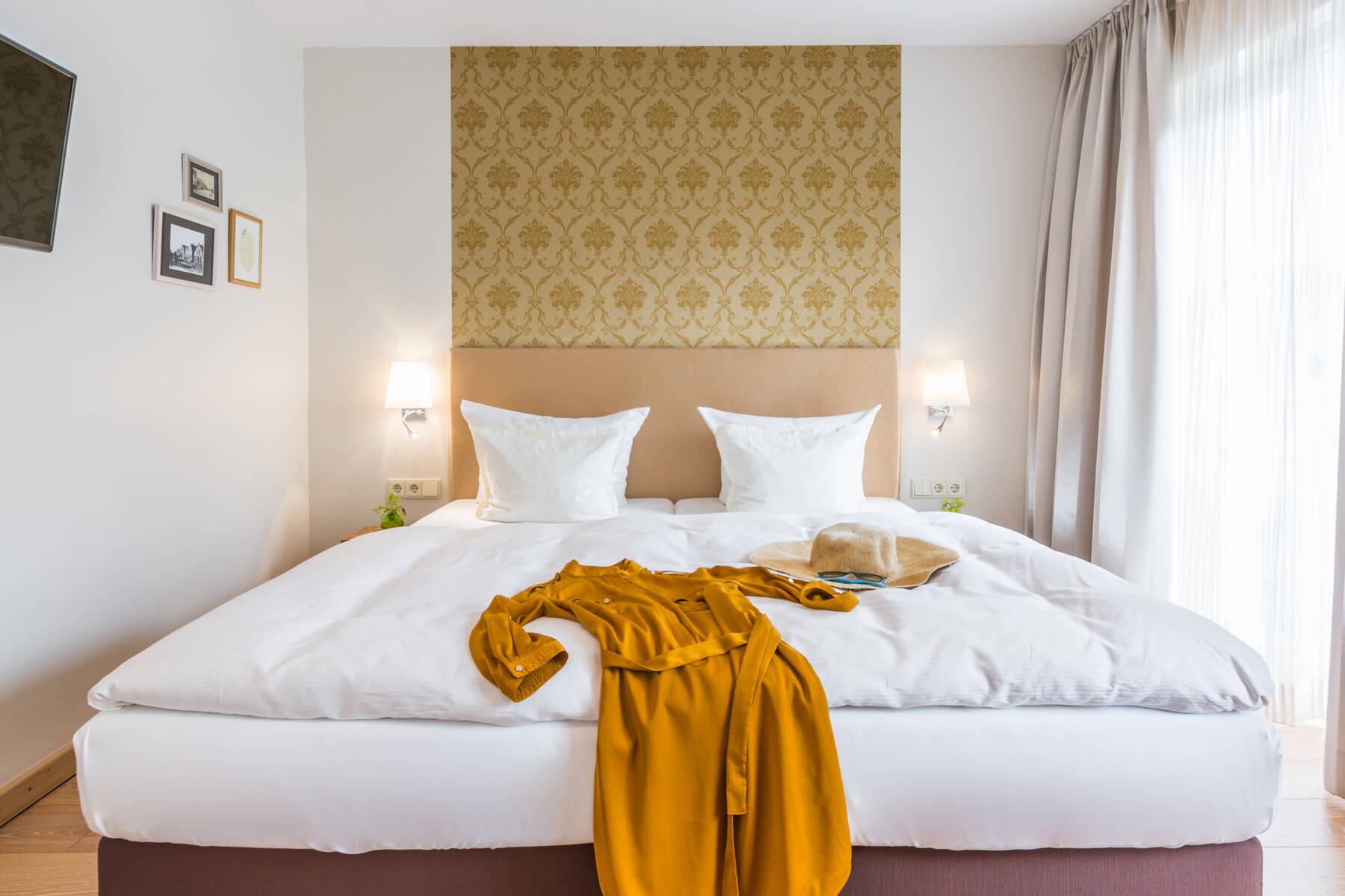 Komfort-Zimmer pearl im Boutiquehotel Tides in Norden, Ostfriesland