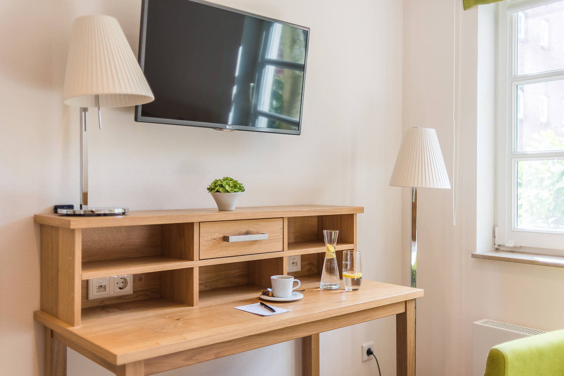 Economy-Einzelzimmer flora im Boutiquehotel Tides in Norden, Ostfriesland