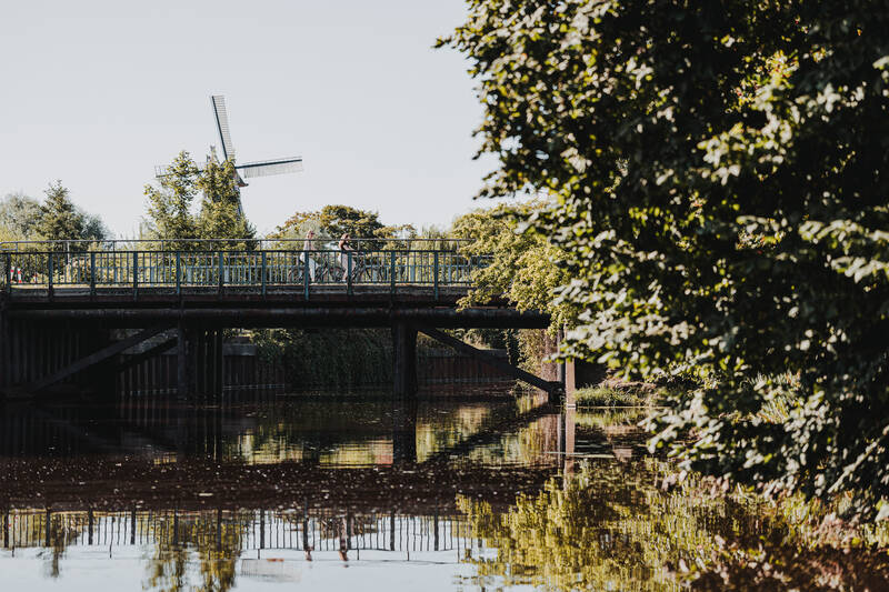 Mit dem Fahrrad aktiv in der Landschaft rund um Norden in Ostfriesland