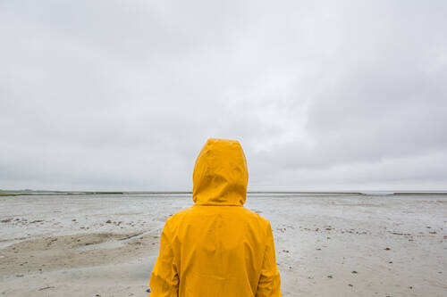 Wattenmeer an der Nordseeküste bei Norden in Ostfriesland
