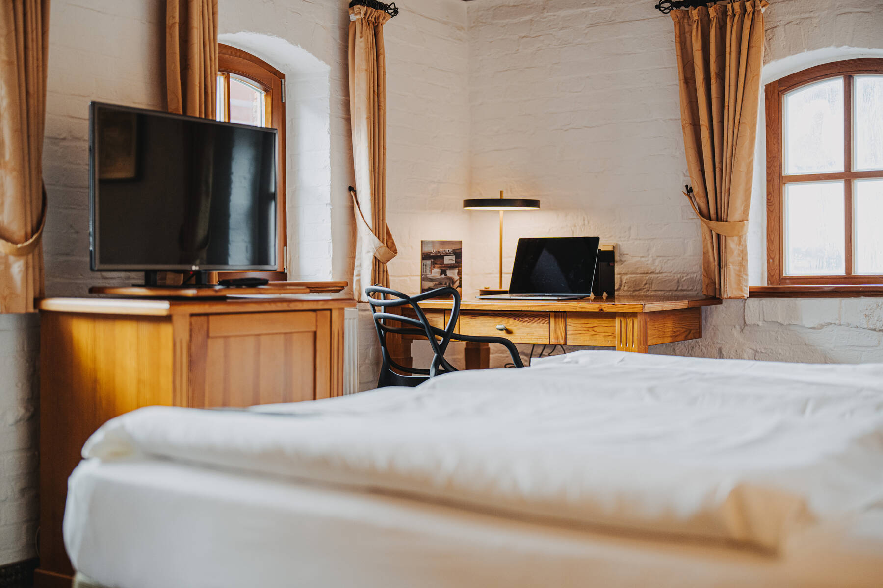 Economy-Zimmer historical für den Urlaub im Boutiquehotel Tides in Norden