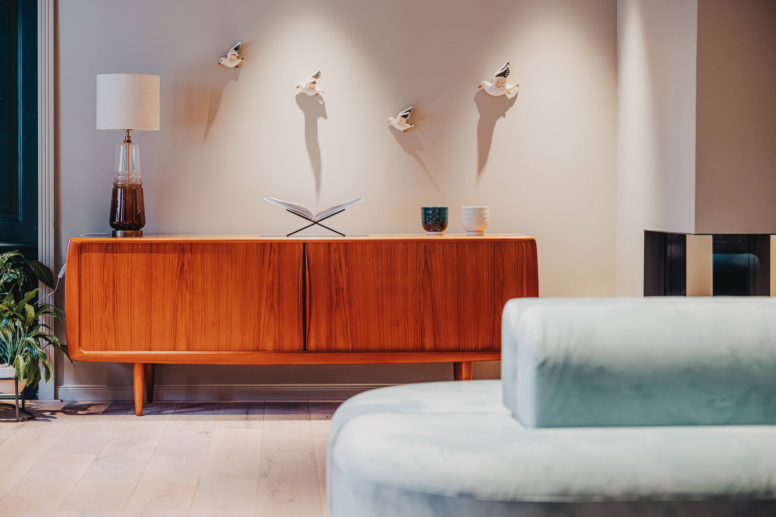 Ambiente im Restaurant Amber des Tides Boutique Hotel in Norden an der Nordsee