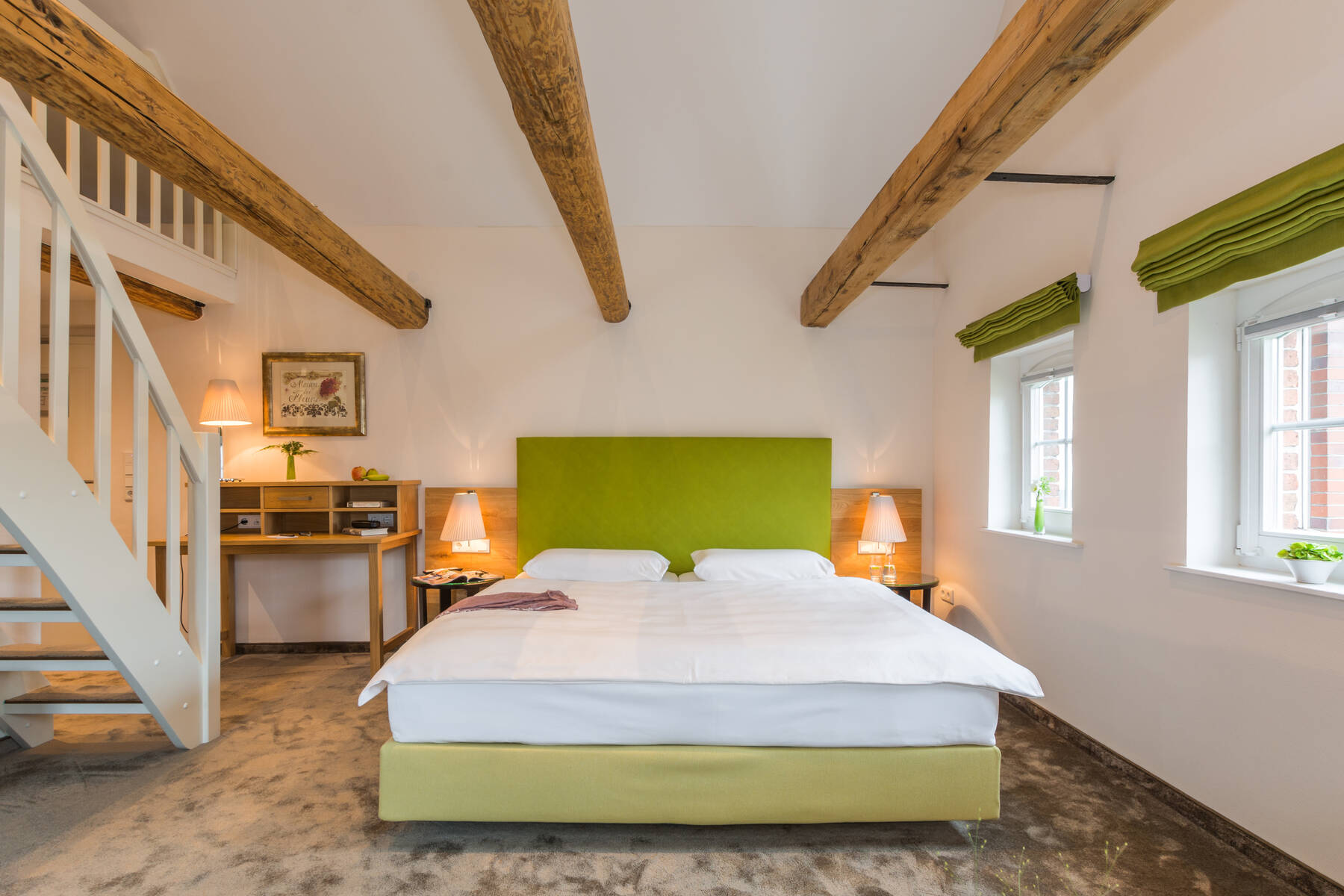 Gemütliche Junior-Suite flora im Boutiquehotel Tides in Norden, Ostfriesland